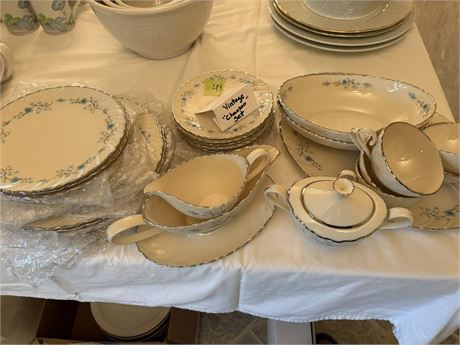 Vintage Chanson China Set