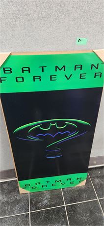 Batman Forever Early Rare No Release Date Movie Poster