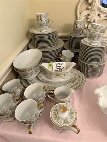 Vintage "Sango Savanah" China Set