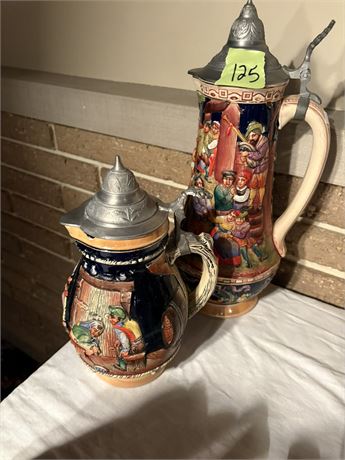 Beer Steins (2), Germany