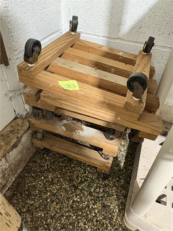 Wheeled Plants Stands