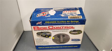 Air Lift Ride Control Adjustable Auxiliary Air Springs