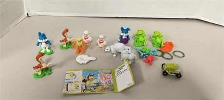 Lot of small toys