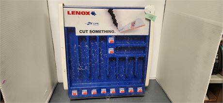 Lenox Sawzall Blades Display