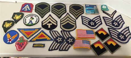 Lot of Military Badges