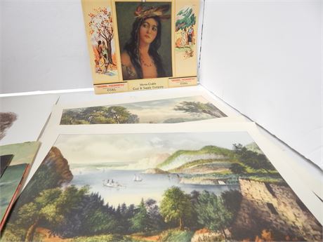 Flat Of Vintage Collectable Items