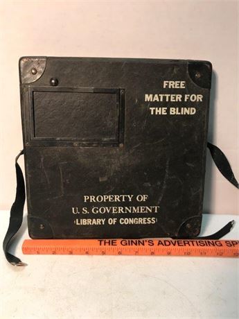 Library of Congress Reel Box