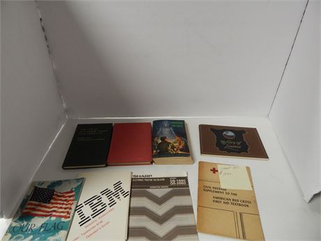 Flat Of Vintage Books