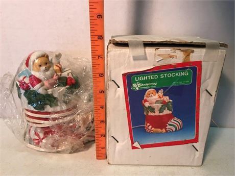 Christmas around the World Lighted Stocking
