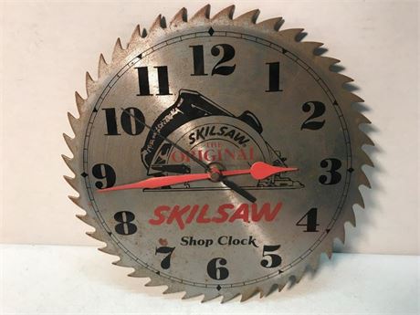 Skilsaw Shop Clock