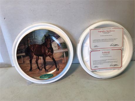 Seabiscuit Susie Morton Danbury Mint Collectors Plate