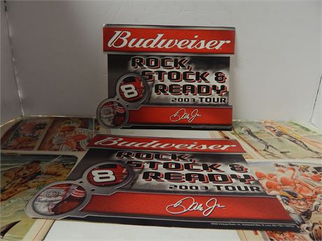 Budweiser Advertisement & Vintage Erotic Adult Art