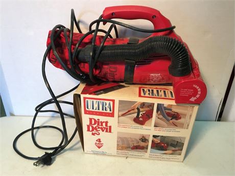 Dirt Devil Ultra Vacuum