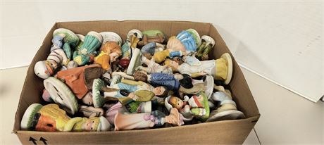 Large Lot Of Collectible Figurines. Some Have Damage