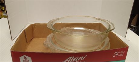 Lot Of Glass Baking Dishes