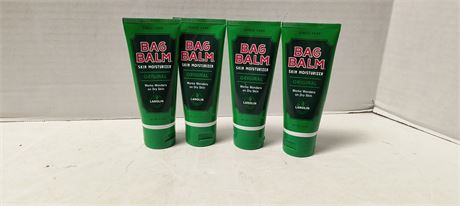Lot Of 4 New Bag Balm Skin Moisturizer