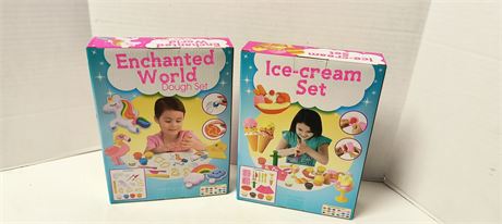 New Enchanted World & Ice-Cream Dough Sets