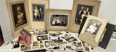 Lot of Vintage Photos