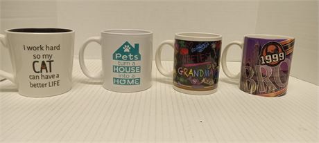 Flat Of Coffee Cups