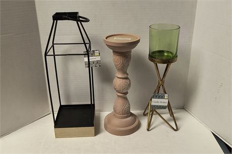 Various Decorative Candle Holders