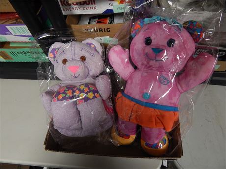 2 New Doodle Bears