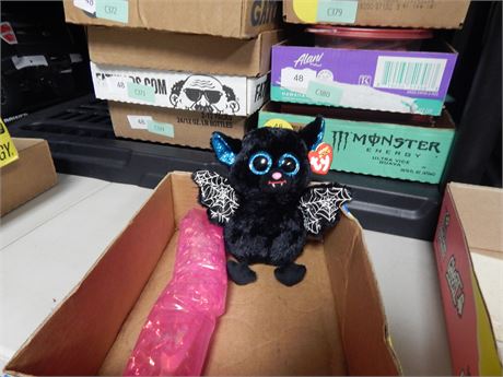 Ty Beanie Bat & Pink Water Toy