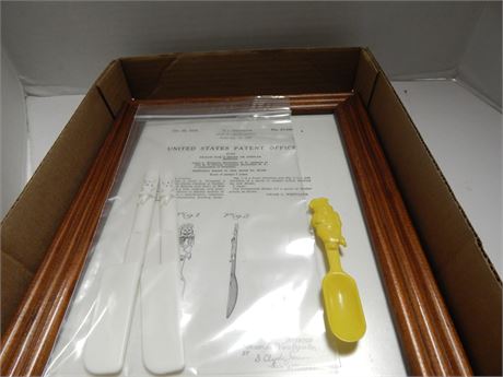 'Hot Damn' Mustard Spoon & 'Doughboy' Spatula's