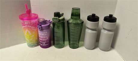 Flat Of Various Tumblers