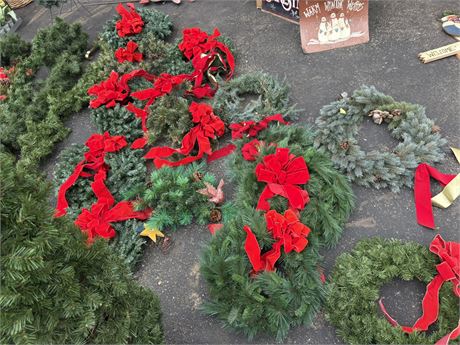 Pine Wreaths Lot