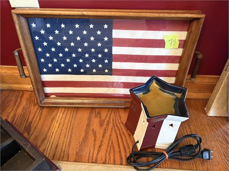 American Fla and Wax Scent Burner