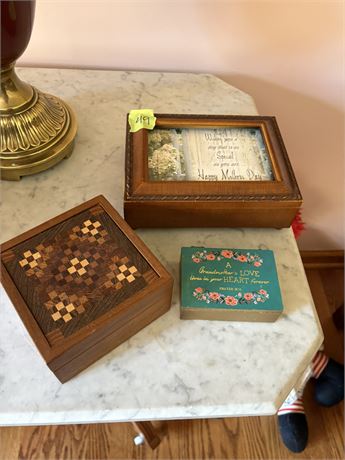 Music Box, Wood Boxes