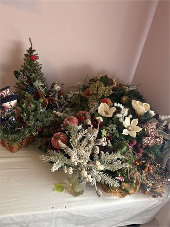 Winter Floral Decor