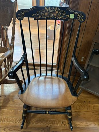 Vintage Rocking Chair, Nichols & Stone Co. Windsor Chair