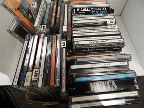 Flat Of Various CD's