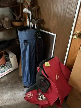 Golf Clubs, Bag