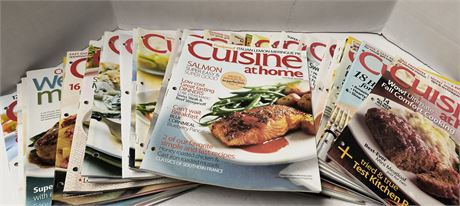 Flat Of Cuisine At Home Magazines