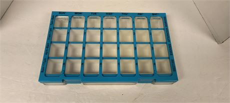Daily Medication Pill Tray