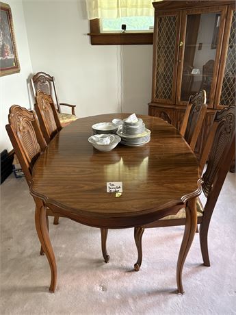 Dining Table, Chairs, 7-Piece Set