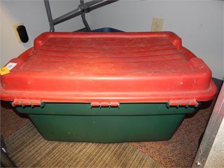 Large Tote With Lid