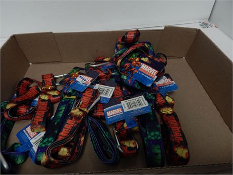 Flat Of Marvel Lanyards