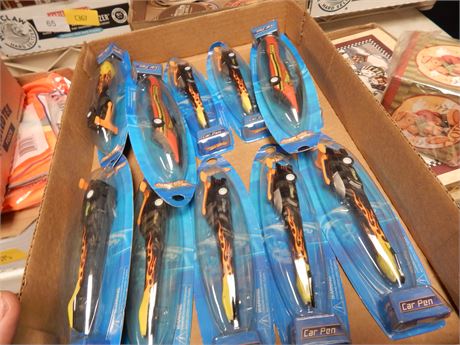 Lot Of Hot Wheels Car Pens