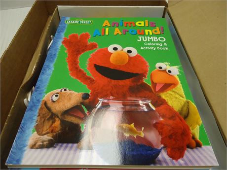 Sesame Street Coloring Books