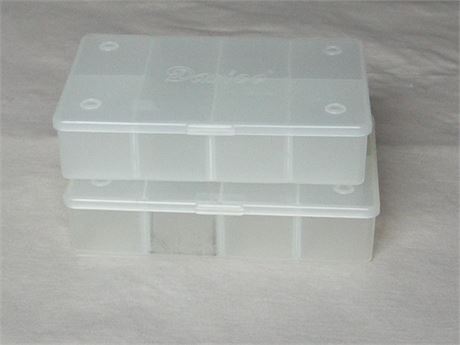 2 small storage containers