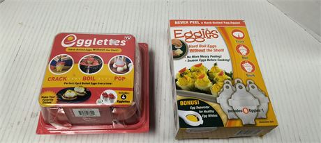 Egglettes & Eggies Hard Boiled Eggs Makers