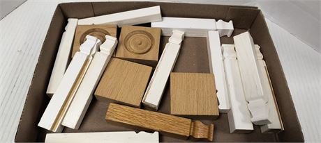 Flat Of Wood Pieces