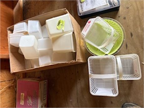 Storage Containers, Plastics Baskets