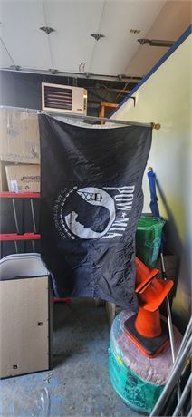 Large POW-MIA Flag with Pole