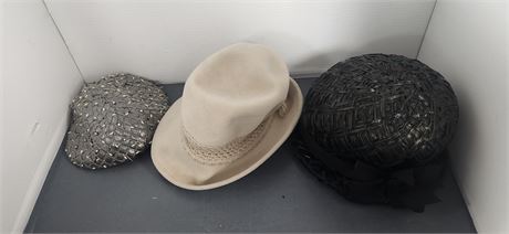 Mr. John Hat & O'Neil's Hat & Vintage Lazarus Hat