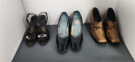 Vintage Shoes. Various Brands & Sizes