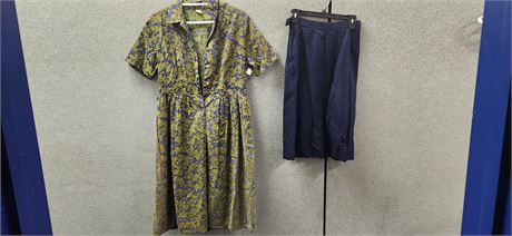 Vintage Dress & Vintage Skirt
